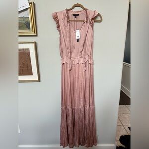 NWT banana republic satin maxi size 10